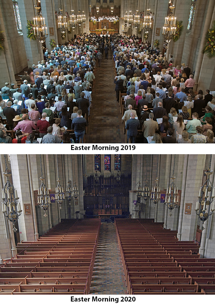 Pandemic Effect at Fourth Presbyterian Church