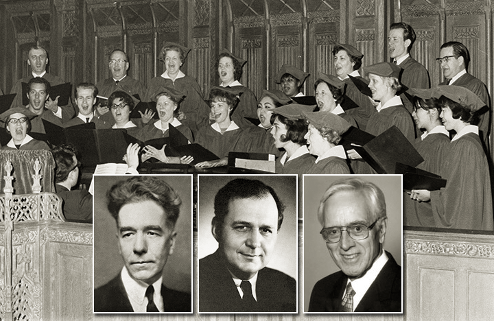 Choir and Organists at Fourth Presbyterian Church