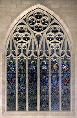 East Window tracery